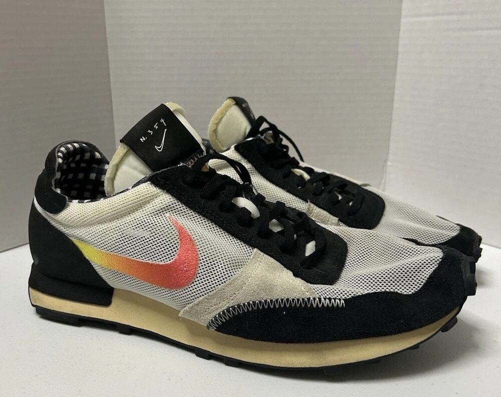 NIKE D BREAK TYPE Sneakers White Black Mesh Lifestyle Shoe DJ5526-001 Men’s 11